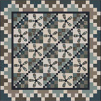 striped flowers collection