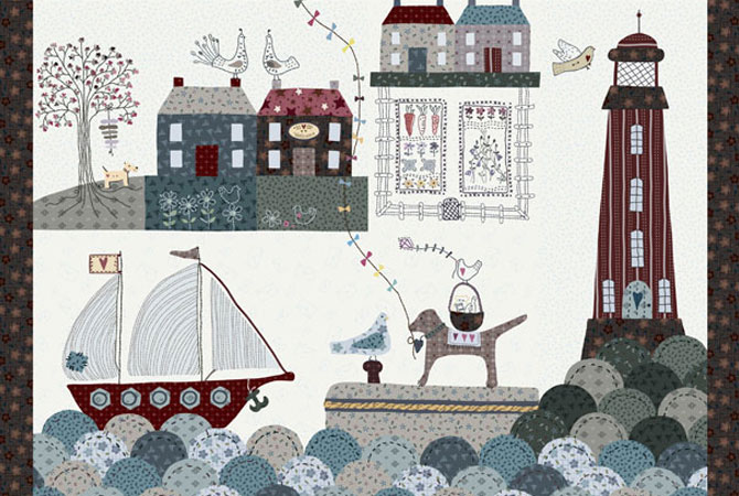 Ship to Shore by Lynette Anderson — Lecien fabric collection