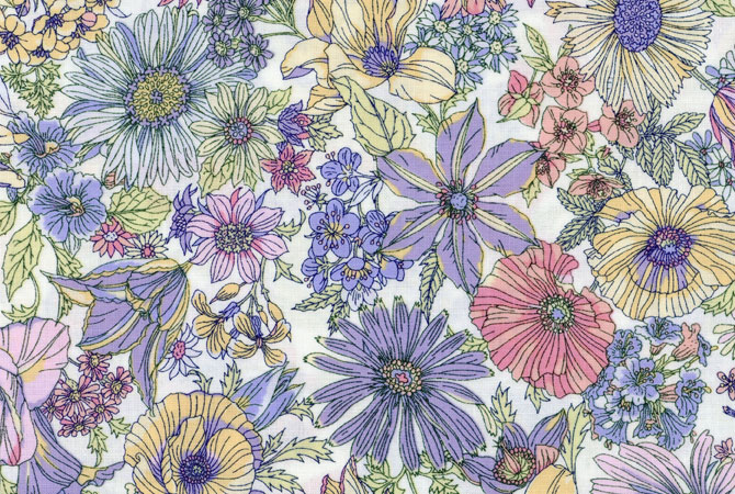 memoire a paris Quilting Cotton — Lecien fabric collection