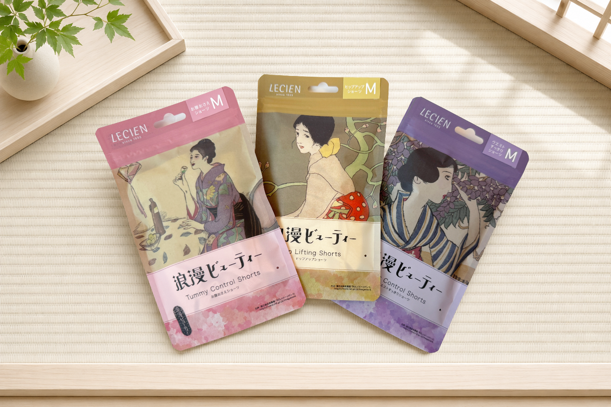 大正ロマンをまとったパッケージ